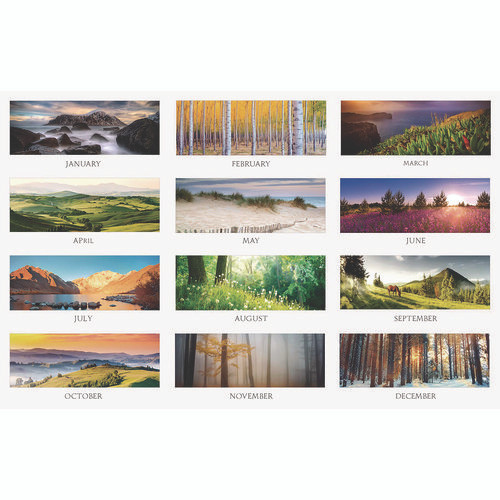 Earthscapes Recycled Monthly Wall Calendar, Color Landscape Photography, 12 X 16.5, White Sheets, 12-month (jan-dec): 2025 Earthscapes Recycled Monthly Wall Calendar, Color Landscape Photography, 12 X 16.5, White Sheets, 12-month (jan-dec): 2025