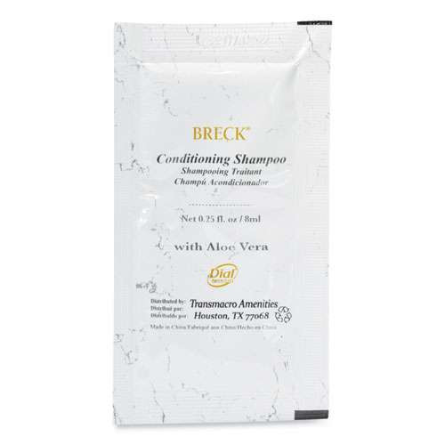 Shampoo/conditioner, Clean Scent, 0.25 Oz Packet, 500/carton