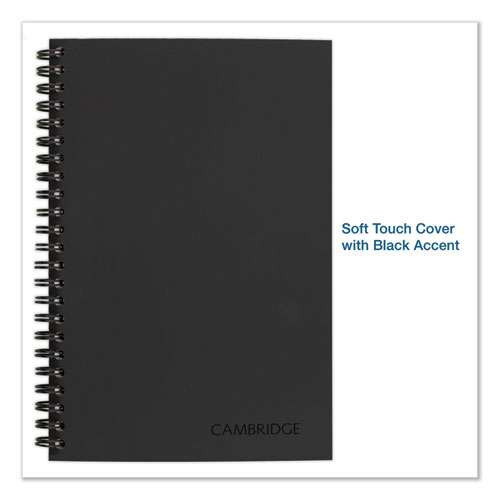Wirebound Guided Quicknotes Notebook, 1 Subject, List-management Format, Dark Gray Cover, 8 X 5, 80 Sheets Wirebound Guided Quicknotes Notebook, 1 Subject, List-management Format, Dark Gray Cover, 8 X 5, 80 Sheets