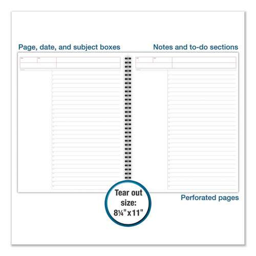 Wirebound Guided Quicknotes Notebook, 1 Subject, List-management Format, Dark Gray Cover, 8 X 5, 80 Sheets Wirebound Guided Quicknotes Notebook, 1 Subject, List-management Format, Dark Gray Cover, 8 X 5, 80 Sheets
