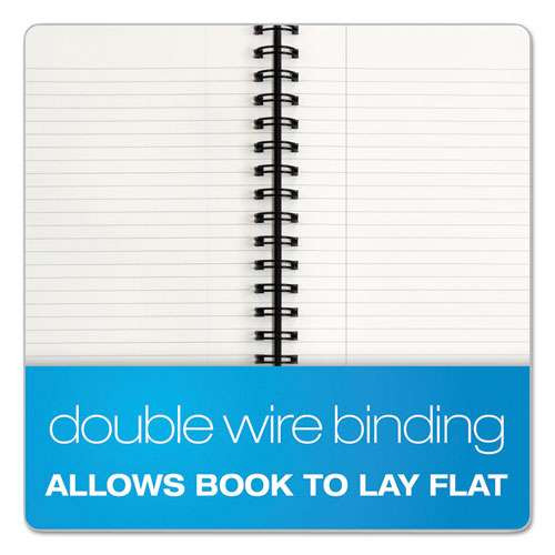 Royale Wirebound Business Notebooks, 1 Subject, Medium/college Rule, Black/gray Cover, 11.75 X 8.25, 96 Sheets Royale Wirebound Business Notebooks, 1 Subject, Medium/college Rule, Black/gray Cover, 11.75 X 8.25, 96 Sheets