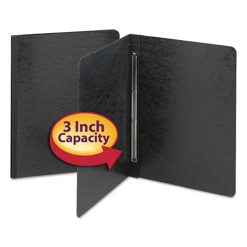 Prong Fastener Premium Pressboard Report Cover, Two-piece Prong Fastener, 3" Capacity, 8.5 X 11, Black/black Prong Fastener Premium Pressboard Report Cover, Two-piece Prong Fastener, 3" Capacity, 8.5 X 11, Black/black