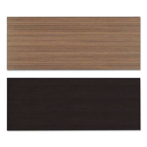Reversible Laminate Table Top, Rectangular, 59.38w X 23.63d, Espresso/walnut Reversible Laminate Table Top, Rectangular, 59.38w X 23.63d, Espresso/walnut