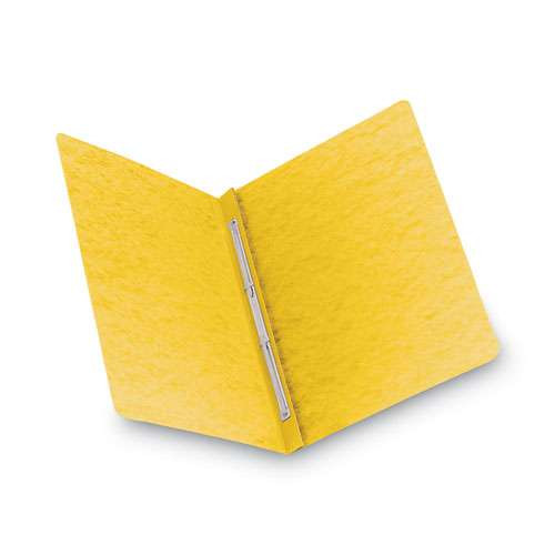 Prong Fastener Premium Pressboard Report Cover, Two-piece Prong Fastener, 3" Capacity, 8.5 X 11, Yellow/yellow Prong Fastener Premium Pressboard Report Cover, Two-piece Prong Fastener, 3" Capacity, 8.5 X 11, Yellow/yellow