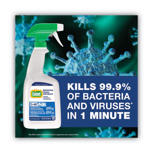 Disinfecting Cleaner W/bleach, 1 Gal Bottle, 3/carton Disinfecting Cleaner W/bleach, 1 Gal Bottle, 3/carton