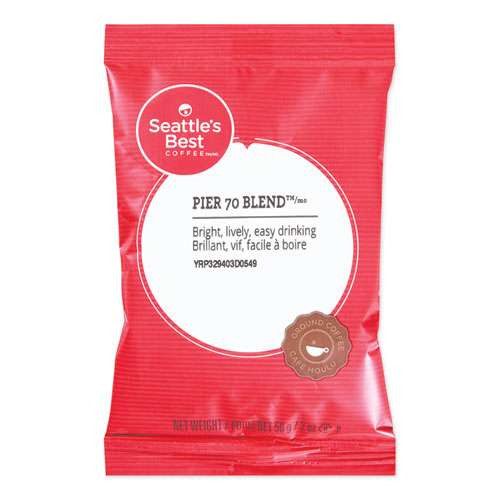 Premeasured Coffee Packs, Pier 70 Blend, 2 Oz Packet, 18/box Premeasured Coffee Packs, Pier 70 Blend, 2 Oz Packet, 18/box