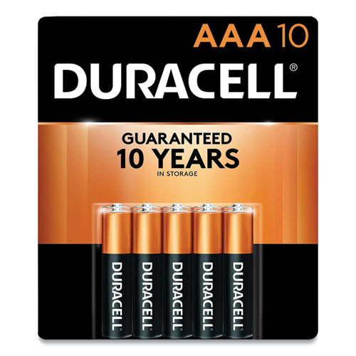 Coppertop Alkaline Aaa Batteries, 10/pack