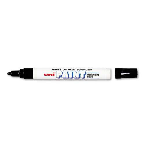 Permanent Marker, Fine Bullet Tip, Assorted Colors, 12/set