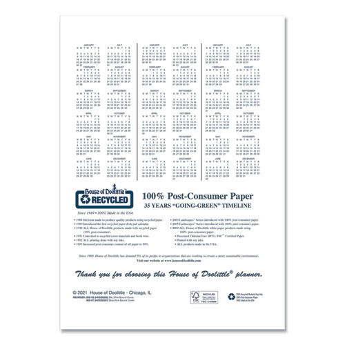 14-month Recycled Ruled Monthly Planner, 11 X 8.5, Black Cover, 14-month: Dec 2025 To Jan 2027 14-month Recycled Ruled Monthly Planner, 11 X 8.5, Black Cover, 14-month: Dec 2025 To Jan 2027