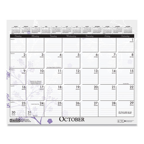 Recycled Wild Flower Wall Calendar, Wild Flowers Artwork, 15 X 12, White/multicolor Sheets, 12-month (jan To Dec): 2025 Recycled Wild Flower Wall Calendar, Wild Flowers Artwork, 15 X 12, White/multicolor Sheets, 12-month (jan To Dec): 2025