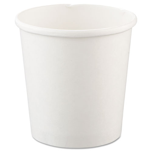 Flexstyle Double Poly Paper Containers, 16 Oz, White, 25/pack, 20 Packs/carton Flexstyle Double Poly Paper Containers, 16 Oz, White, 25/pack, 20 Packs/carton