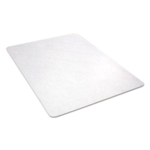 Economat All Day Use Chair Mat For Hard Floors, 45 X 53, Rectangular, Clear