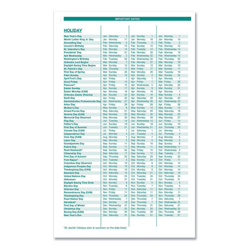 Express Track Recycled Weekly Appointment Book/monthly Planner, 8 X 5, Black Cover, 13-month: Jan 2025 To Jan 2026 Express Track Recycled Weekly Appointment Book/monthly Planner, 8 X 5, Black Cover, 13-month: Jan 2025 To Jan 2026