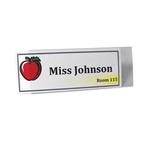 Tent Card Holders, 4.25" X 11", Rigid Heavyweight Clear Plastic, 25/box Tent Card Holders, 4.25" X 11", Rigid Heavyweight Clear Plastic, 25/box