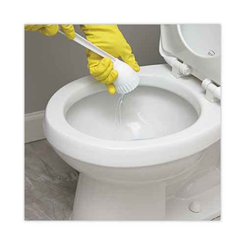 Cone Bowl Mop, 10" Handle, 2" Mop Head, White Cone Bowl Mop, 10" Handle, 2" Mop Head, White