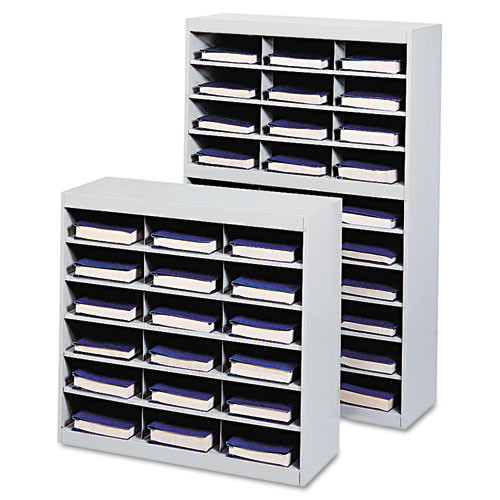 Steel Project Center Organizer, 18 Pockets, 37 1/2 X 15 3/4 X 36 1/2