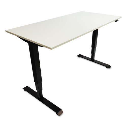 Adaptivergo 3-stage Electric Table Base With Memory Controls, 25" To 50.7", Black Adaptivergo 3-stage Electric Table Base With Memory Controls, 25" To 50.7", Black