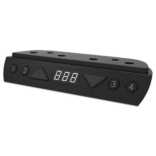 Adaptivergo 3-stage Electric Table Base With Memory Controls, 25" To 50.7", Black Adaptivergo 3-stage Electric Table Base With Memory Controls, 25" To 50.7", Black