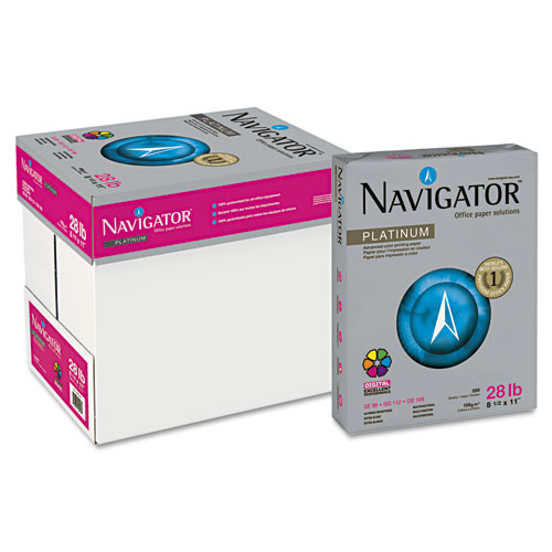 Platinum Paper, 99 Bright, 28 Lb, 8.5 X 11, White, 500/ream Platinum Paper, 99 Bright, 28 Lb, 8.5 X 11, White, 500/ream