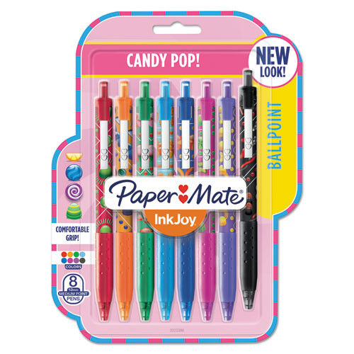 Inkjoy 300 Rt Ballpoint Pen, Refillable, Retractable, Medium 1 Mm, Red Ink, Red Barrel, Dozen Inkjoy 300 Rt Ballpoint Pen, Refillable, Retractable, Medium 1 Mm, Red Ink, Red Barrel, Dozen