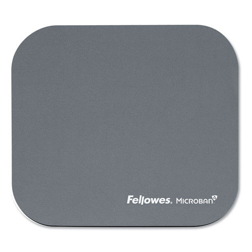 Mouse Pad With Microban Protection, 9 X 8, Graphite Mouse Pad With Microban Protection, 9 X 8, Graphite