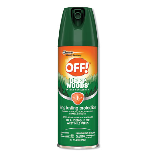 Deep Woods Insect Repellent, 6oz Aerosol, 12/carton Deep Woods Insect Repellent, 6oz Aerosol, 12/carton