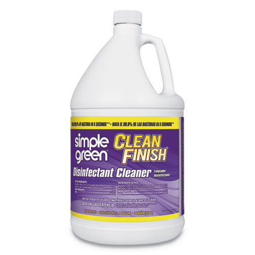 Clean Finish Disinfectant Cleaner, Herbal, 32 Oz Spray Bottle, 12/carton