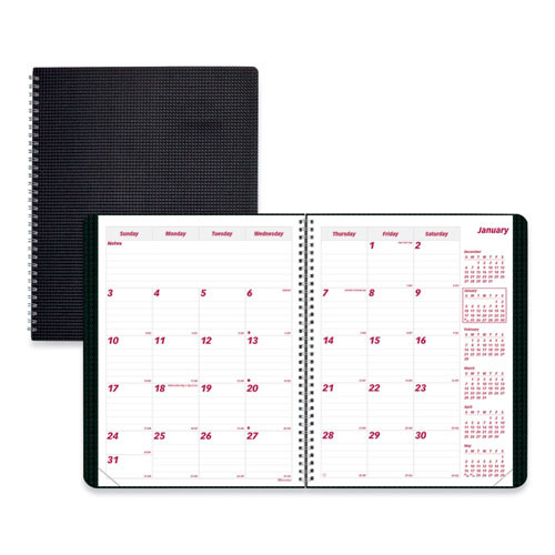 Duraflex 14-month Planner, 11 X 8.5, Black Cover, 14-month (dec To Jan): 2022 To 2024 Duraflex 14-month Planner, 11 X 8.5, Black Cover, 14-month (dec To Jan): 2022 To 2024