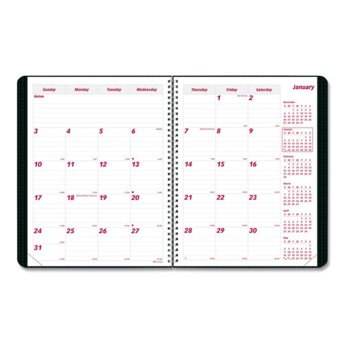 Duraflex 14-month Planner, 11 X 8.5, Black Cover, 14-month (dec To Jan): 2022 To 2024 Duraflex 14-month Planner, 11 X 8.5, Black Cover, 14-month (dec To Jan): 2022 To 2024