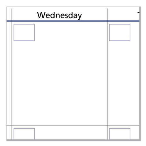 Quicknotes Mini Erasable Wall Planner, 16 X 12, White/blue/yellow Sheets, 12-month (jan To Dec): 2025 Quicknotes Mini Erasable Wall Planner, 16 X 12, White/blue/yellow Sheets, 12-month (jan To Dec): 2025