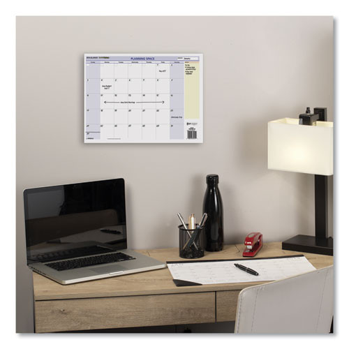 Quicknotes Mini Erasable Wall Planner, 16 X 12, White/blue/yellow Sheets, 12-month (jan To Dec): 2025 Quicknotes Mini Erasable Wall Planner, 16 X 12, White/blue/yellow Sheets, 12-month (jan To Dec): 2025