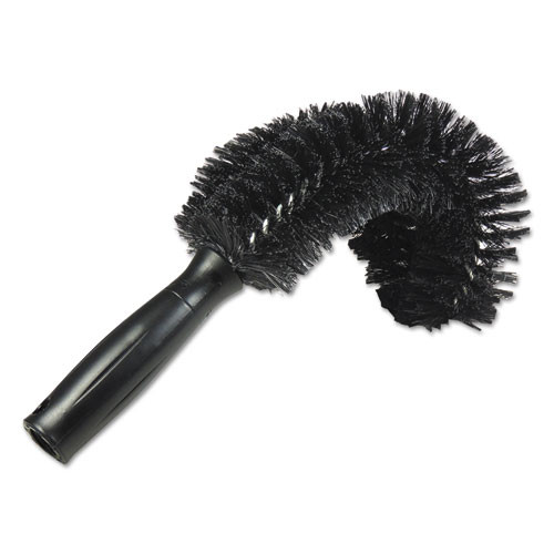Starduster Pipe Brush, Green Polypropylene Bristles, 7.5" Brush, 6" Black Plastic Handle Starduster Pipe Brush, Green Polypropylene Bristles, 7.5" Brush, 6" Black Plastic Handle