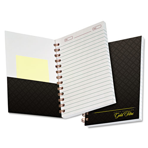 Gold Fibre Personal Notebooks, 1 Subject, Medium/college Rule, Classic Green Cover, 7 X 5, 100 Sheets Gold Fibre Personal Notebooks, 1 Subject, Medium/college Rule, Classic Green Cover, 7 X 5, 100 Sheets