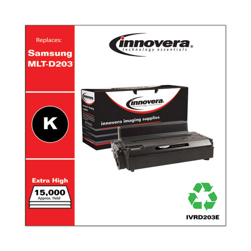 Remanufactured Black Extra High-yield Toner, Replacement For Mlt-d203e (su890a), 10,000 Page-yield Remanufactured Black Extra High-yield Toner, Replacement For Mlt-d203e (su890a), 10,000 Page-yield