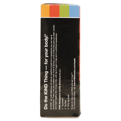 Nuts And Spices Bar, Madagascar Vanilla Almond, 1.4 Oz, 12/box Nuts And Spices Bar, Madagascar Vanilla Almond, 1.4 Oz, 12/box