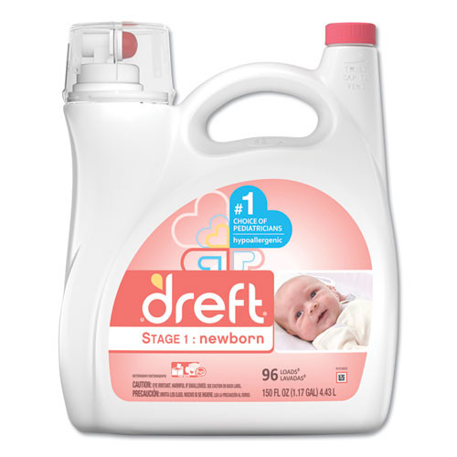 Ultra Laundry Detergent, Liquid, Baby Powder Scent, 150 Oz Bottle