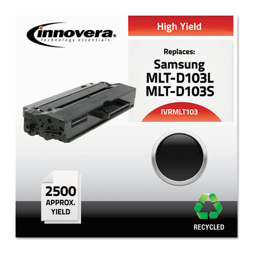 Remanufactured Black High-yield Toner, Replacement For Mlt-d103l, 2,500 Page-yield Remanufactured Black High-yield Toner, Replacement For Mlt-d103l, 2,500 Page-yield