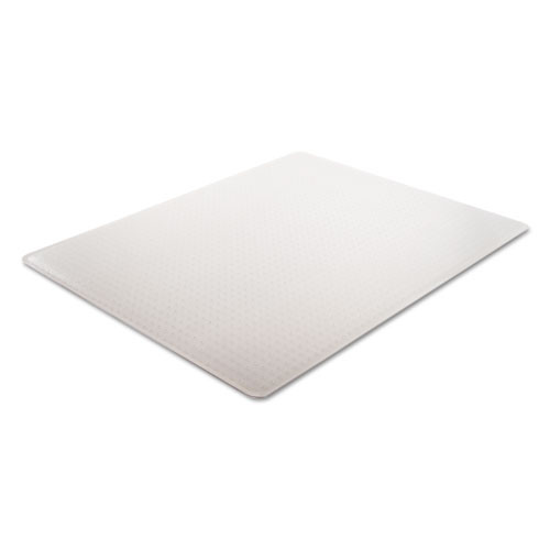 Supermat Frequent Use Chair Mat, Medium Pile Carpet, 60 X 66, L-shape, Clear Supermat Frequent Use Chair Mat, Medium Pile Carpet, 60 X 66, L-shape, Clear