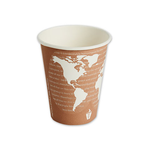 World Art Renewable And Compostable Hot Cups, 16 Oz, 50/pack, 20 Packs/carton World Art Renewable And Compostable Hot Cups, 16 Oz, 50/pack, 20 Packs/carton