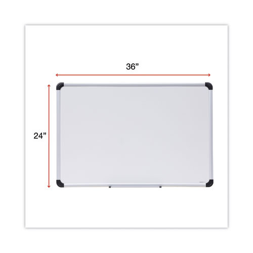 Porcelain Magnetic Dry Erase Board, 24 X 36, White