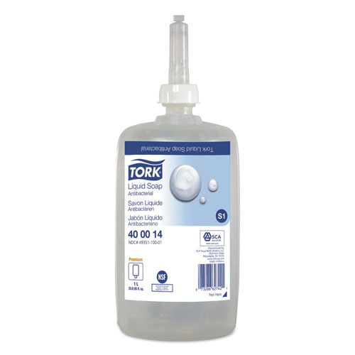 Premium Antibacterial Foam Soap, Unscented, 1 L, 6/carton Premium Antibacterial Foam Soap, Unscented, 1 L, 6/carton