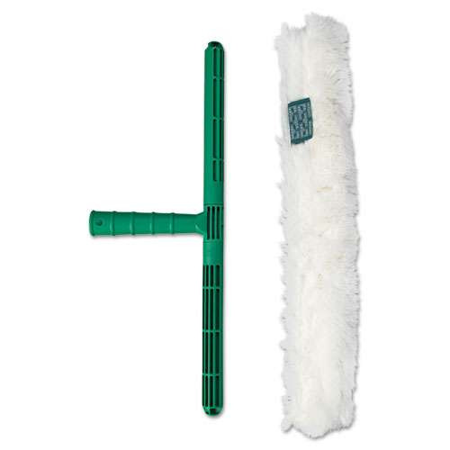 Original Strip Washer With Green Nylon Handle, White Cloth Sleeve, 14" Wide Blade