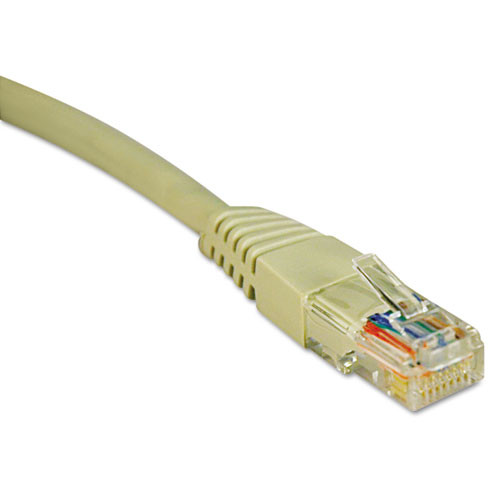 Cat5e 350 Mhz Molded Patch Cable, 25 Ft, Gray Cat5e 350 Mhz Molded Patch Cable, 25 Ft, Gray