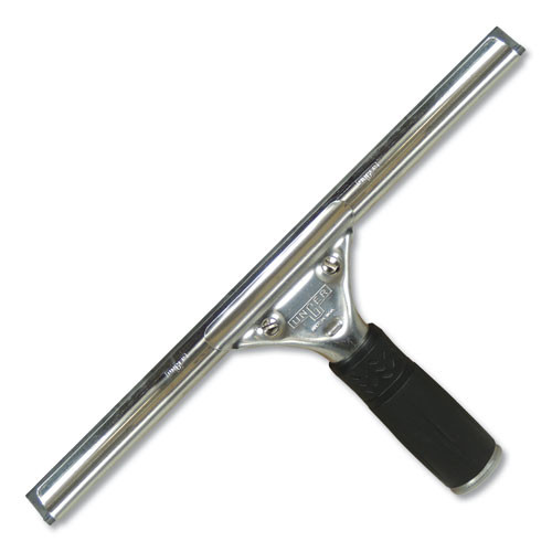 Pro Stainless Steel Squeegee, 12" Wide Blade Pro Stainless Steel Squeegee, 12" Wide Blade