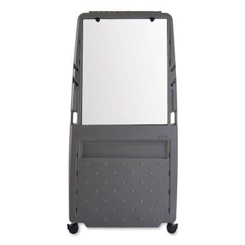 Ingenuity Presentation Flipchart Easel With Dry Erase Surface, Resin Surface Frame, 33 X 28 X 73, Charcoal Ingenuity Presentation Flipchart Easel With Dry Erase Surface, Resin Surface Frame, 33 X 28 X 73, Charcoal