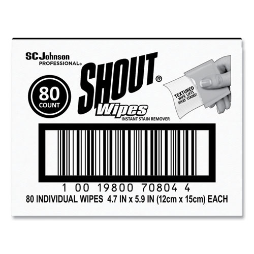 Wipe And Go Instant Stain Remover, 4.7 X 5.9, 80 Packets/carton Wipe And Go Instant Stain Remover, 4.7 X 5.9, 80 Packets/carton