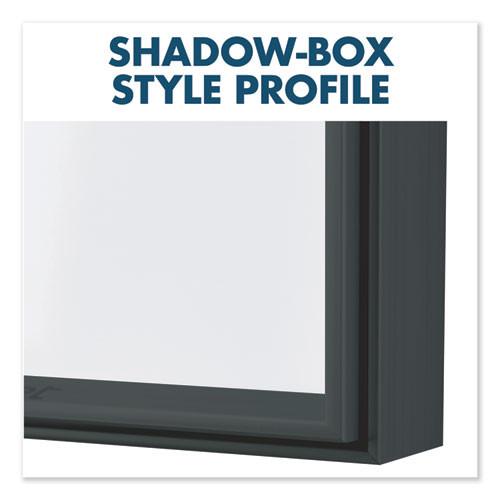 Fusion Nano-clean Magnetic Whiteboard, 48 X 36, Black Frame Fusion Nano-clean Magnetic Whiteboard, 48 X 36, Black Frame