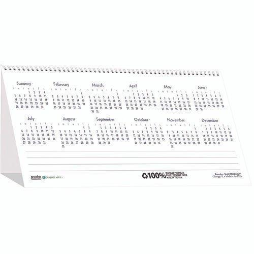 Earthscapes Recycled Desk Tent Monthly Calendar, Puppies Photography, 8.5 X 4.5, White Sheets, 12-month (jan To Dec): 2025 Earthscapes Recycled Desk Tent Monthly Calendar, Puppies Photography, 8.5 X 4.5, White Sheets, 12-month (jan To Dec): 2025