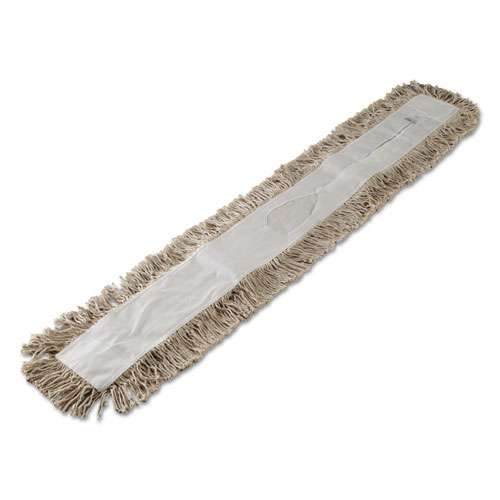 Mop Head, Dust, Cotton, 48 X 3, White Mop Head, Dust, Cotton, 48 X 3, White