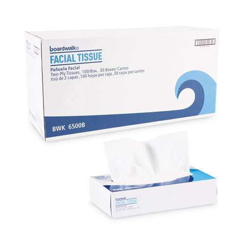 Office Packs Facial Tissue, 2-ply, White, Flat Box, 100 Sheets/box, 30 Boxes/carton Office Packs Facial Tissue, 2-ply, White, Flat Box, 100 Sheets/box, 30 Boxes/carton